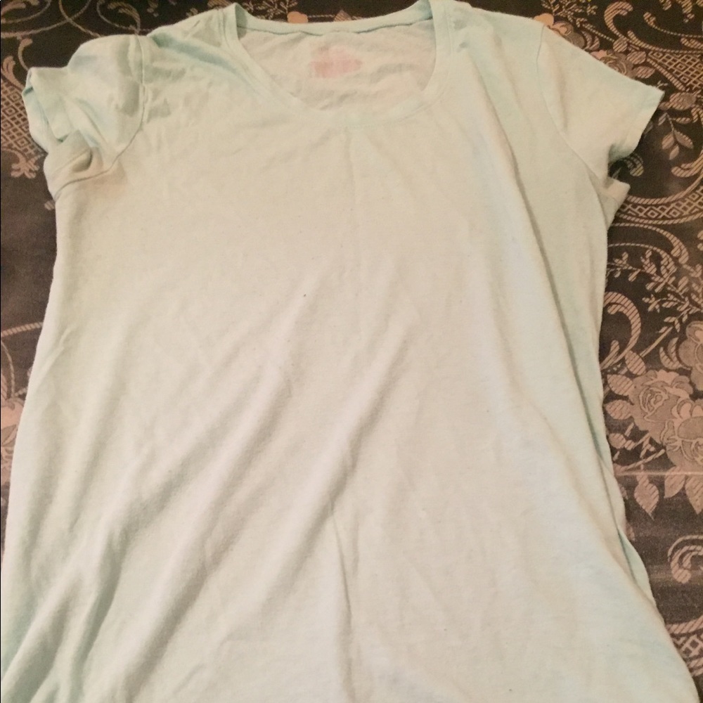 Plain light blue shirt